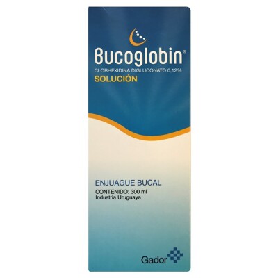 Enjuague Bucal Bucoglobin Solución 300 Ml. Enjuague Bucal Bucoglobin Solución 300 Ml.