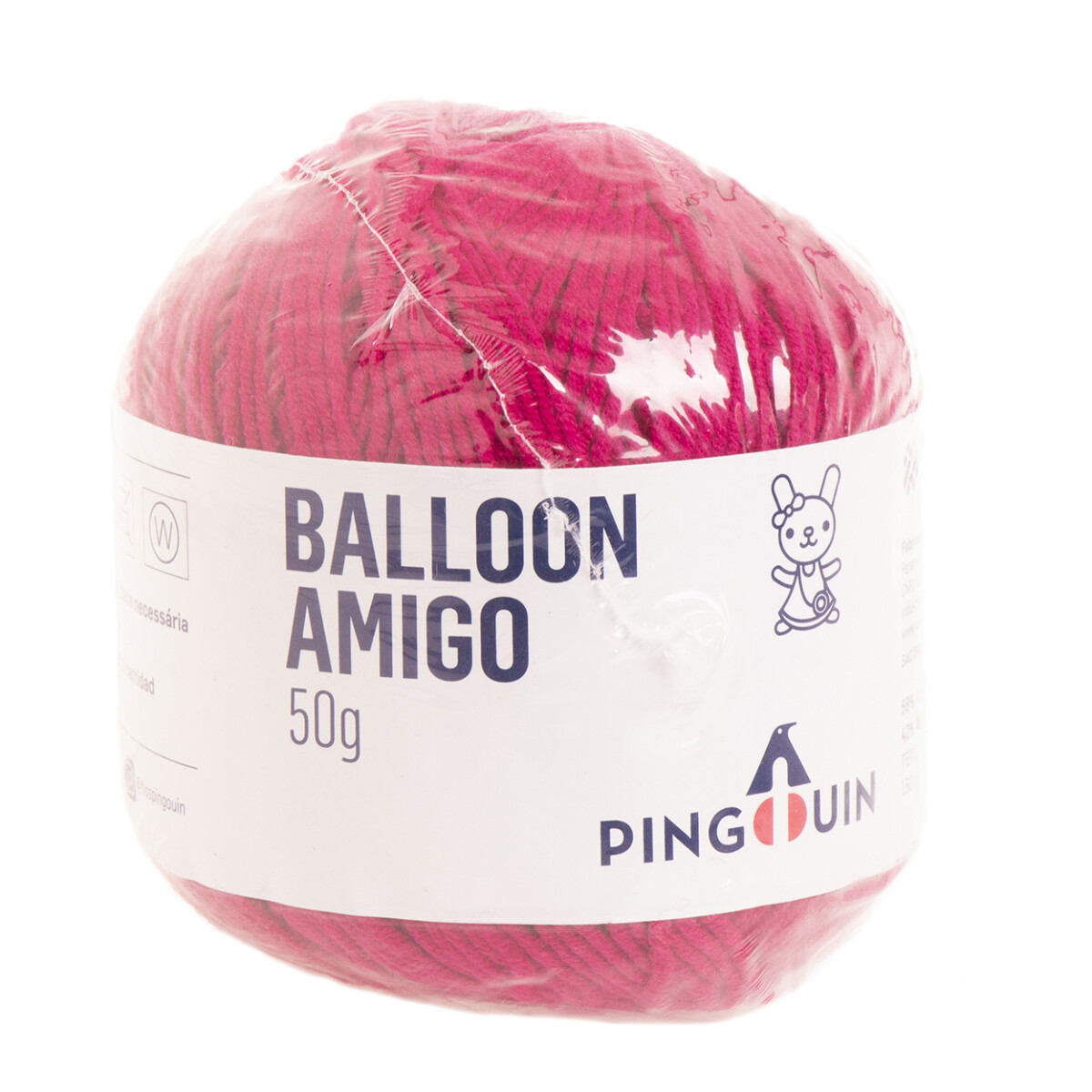 balloon amigo - rose red 