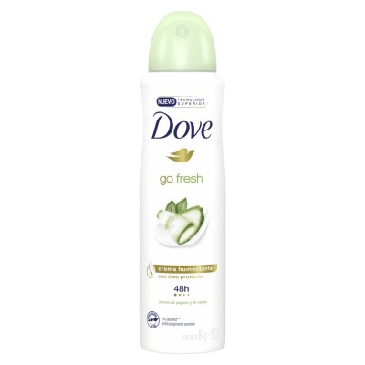 Desodorante Dove Aerosol Go Fresh Pepino y Té Verde 150 ML