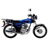 Moto Baccio Calle Classic 125cc Freno Disco / Rueda Rayos Azul