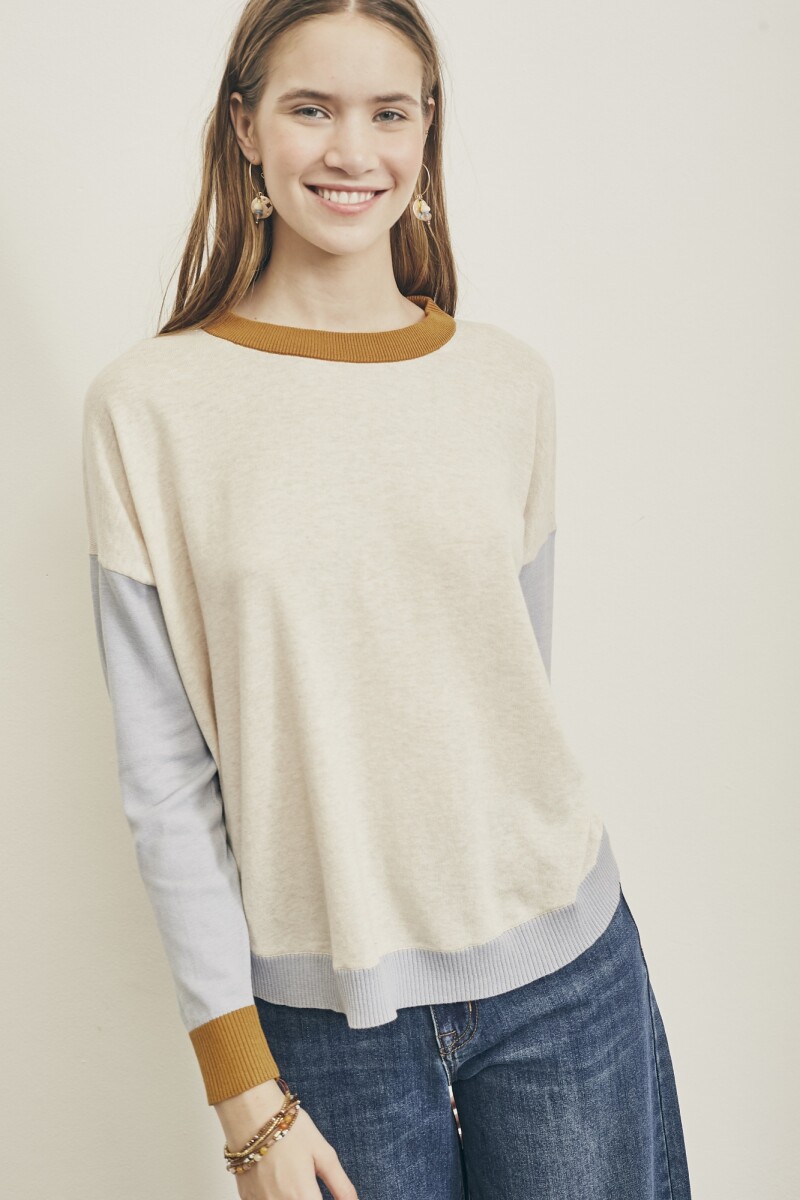 Sweater Color Block - Multi 