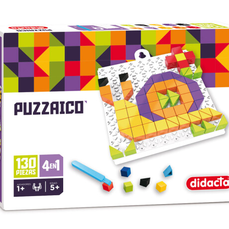 Puzzle Encastrable Didacta Puzzaico Caracol 001