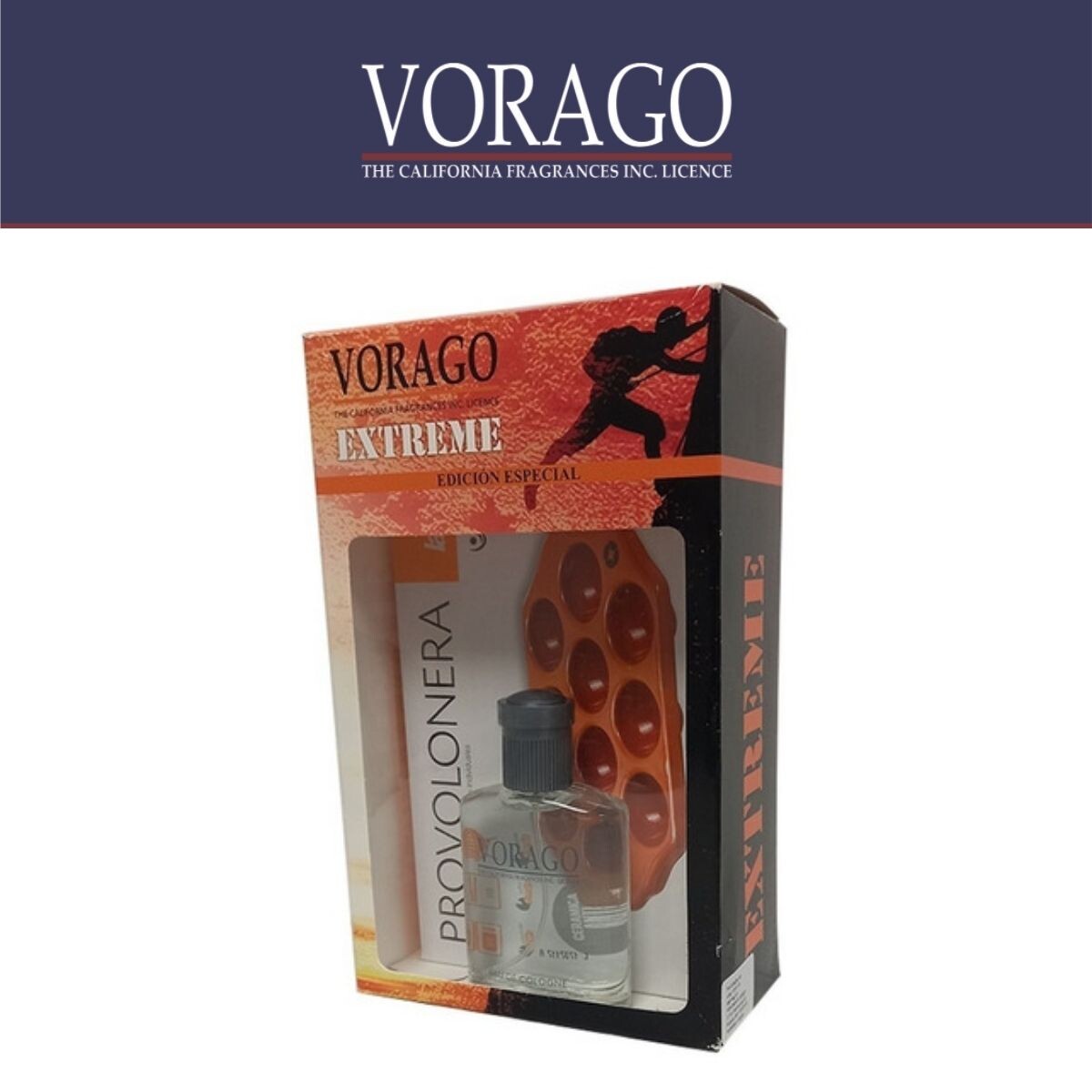 Perfume Vorago Extreme EDC 50 ML + Provolonera 
