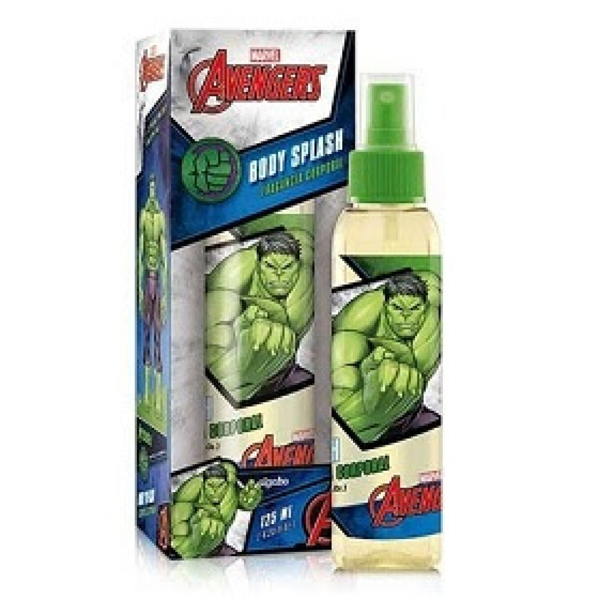 Colonia Súper Héroes Body Splash - Hulk 125 ML 