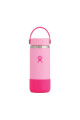 Botella Wide Mouth With Flex Cap And Boot 16 Oz. Seafoam - Pop Pink
