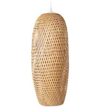 Lámpara de techo Jambi en bambú grande Lámpara de techo Jambi en bambú grande