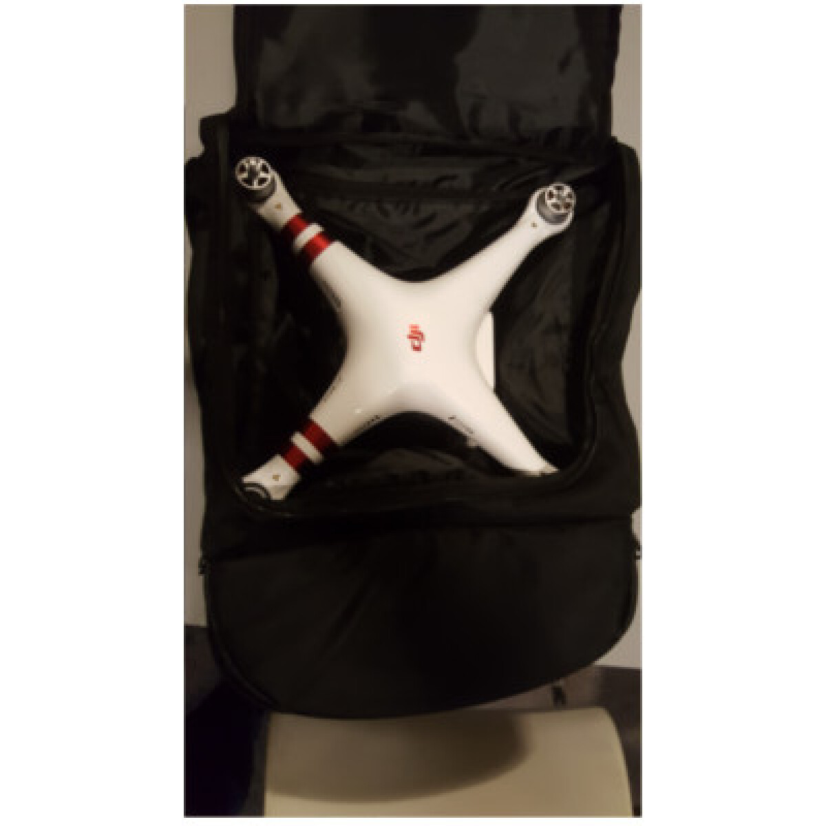 Mochila Porta Drone - 12" - Resitente al Agua. para Drones, Compatible con Dji Phantom 2, 3 y 4 - 001 