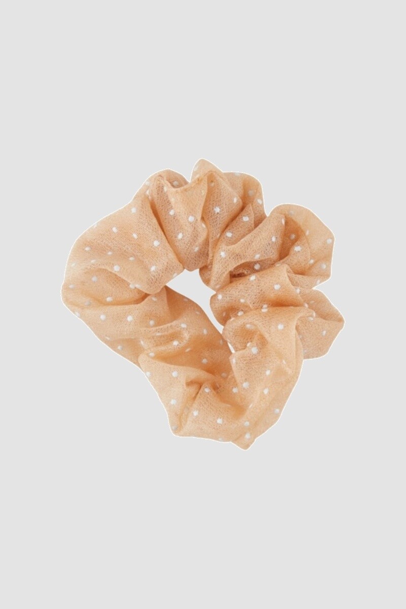 Colero lilian scrunchie - Apricot Cream 