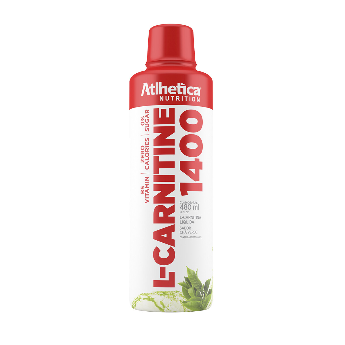 Atlhetica Nutrition L-Carnitine 1400 480ml Té Verde 