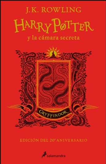 Harry Potter y la cámara secreta - 20 aniversario - Casa Gryffindor Harry Potter y la cámara secreta - 20 aniversario - Casa Gryffindor