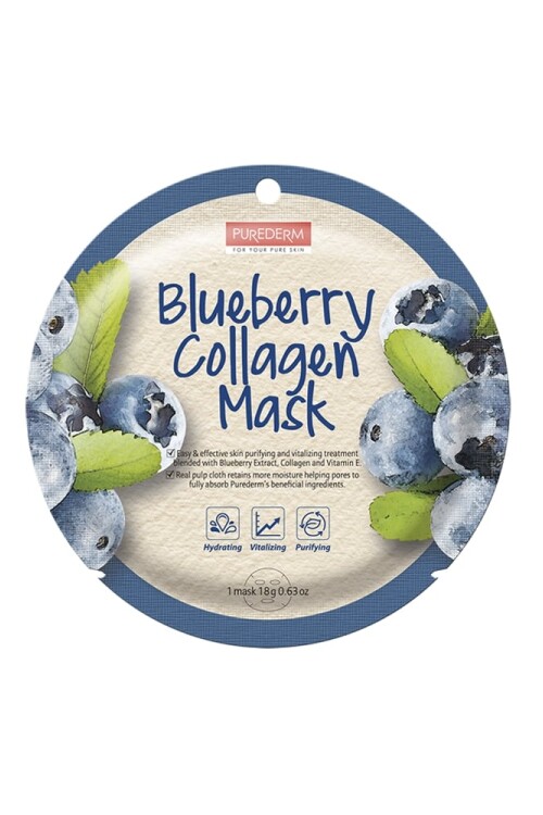 Blue Berry Collagen Mask Varios