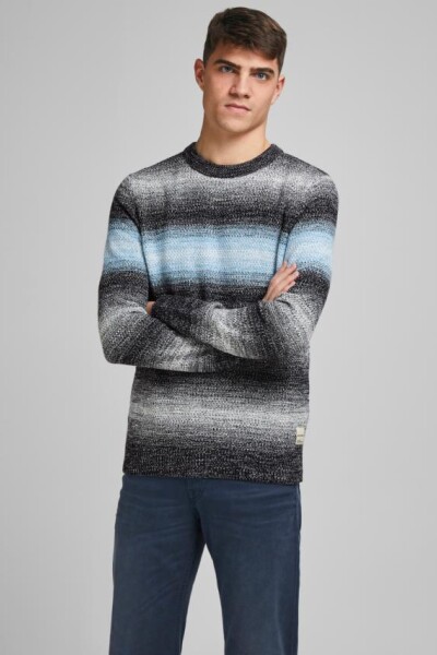 Sweater Estampado Navy Blazer