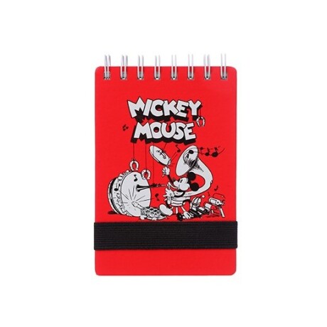 Cuaderno espiral Disney rojo