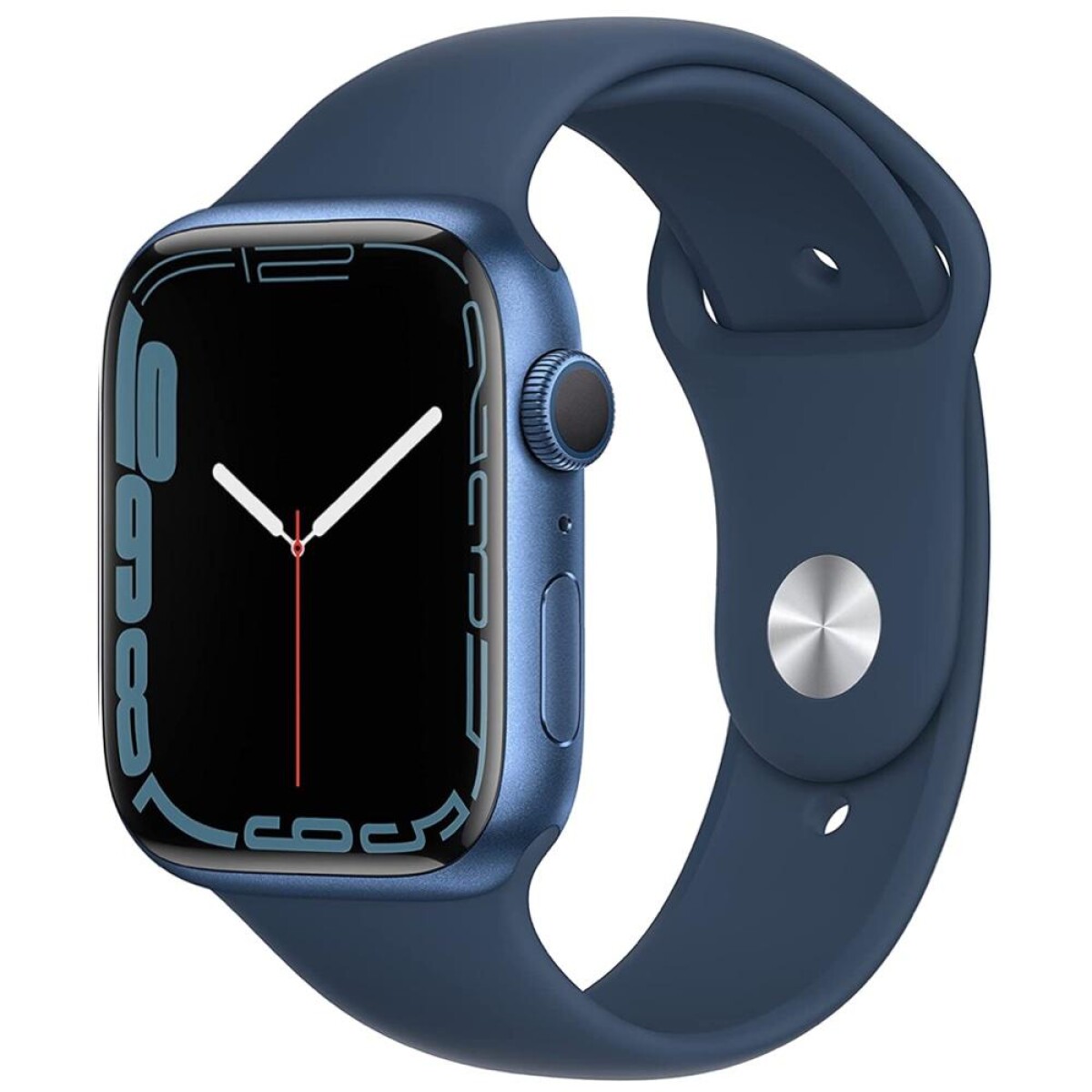 Apple watch serie 7 (gps) 41mm aluminum sport band - Abyss blue 