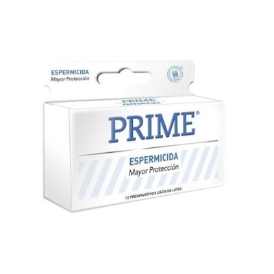 Preservativo Prime Con Espermicida 12 Uds. Preservativo Prime Con Espermicida 12 Uds.