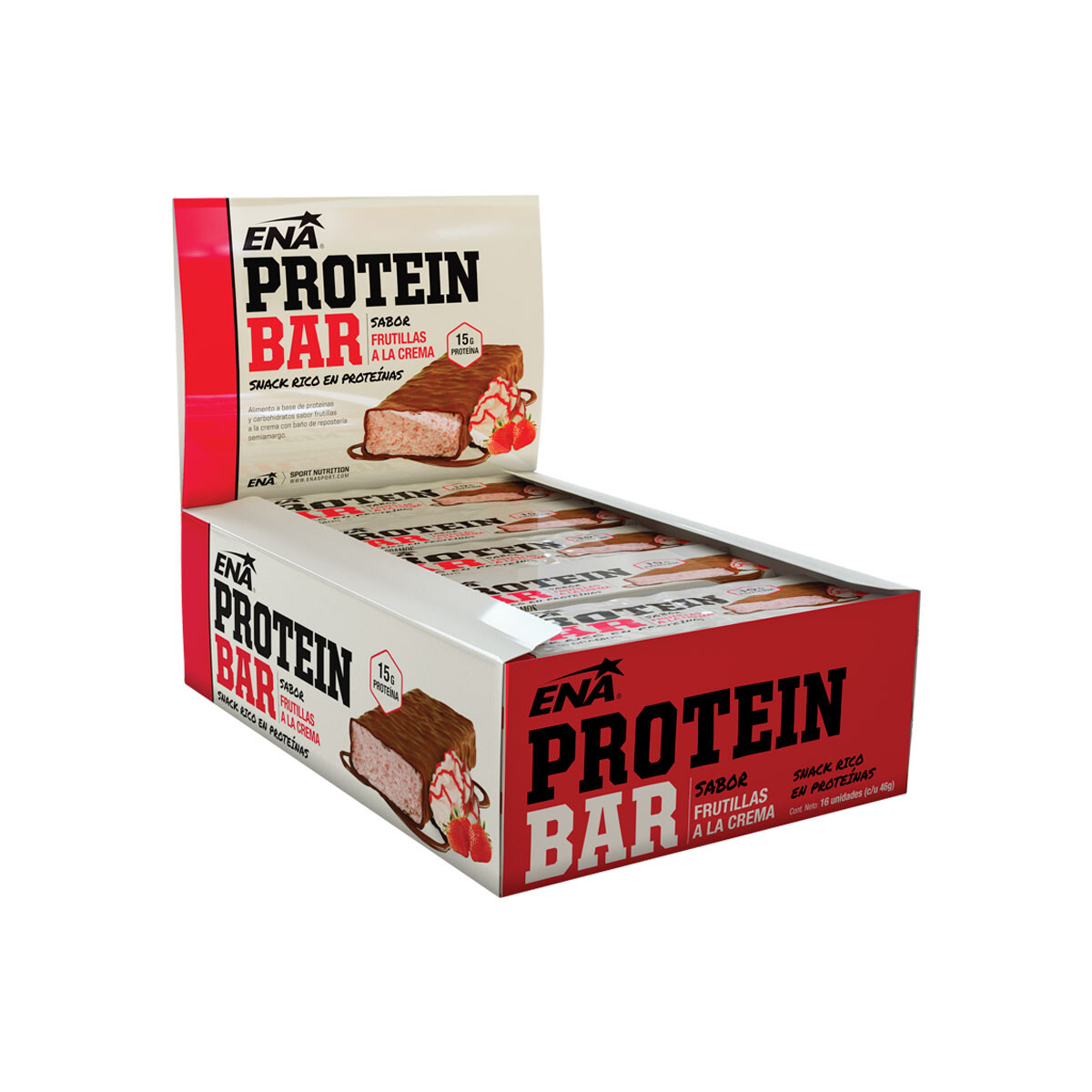 ENA Protein Bar Caja x16 - Frutilla 