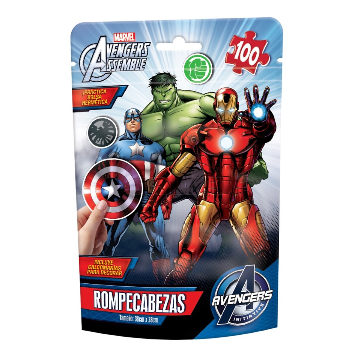 Puzzle Marvel Avengers 100 Piezas - 001 