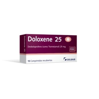 Doloxene 25 Mg. 10 Comp. Doloxene 25 Mg. 10 Comp.