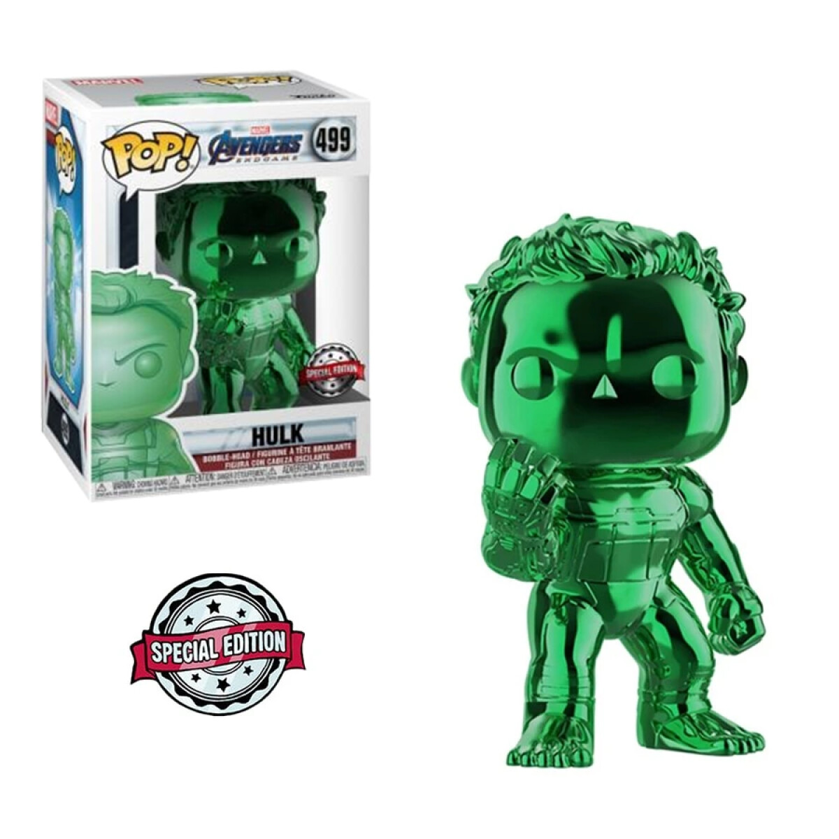 Hulk Marvel Avengers (Green Chrome) [Exclusivo] - 499 
