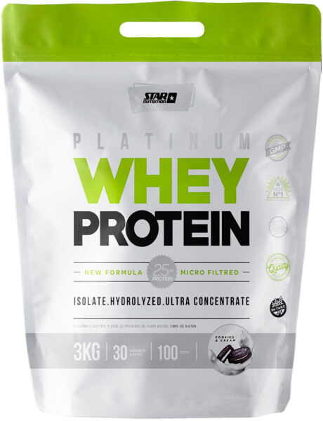 Suplemento Whey Protein Star Nutrition Platinum 3Kg Cookies and Cream