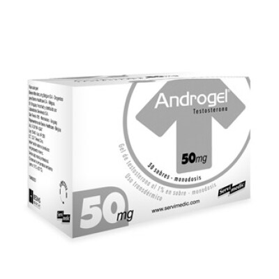 Androgel 1 % 50 Mg. 30 Sobres Androgel 1 % 50 Mg. 30 Sobres