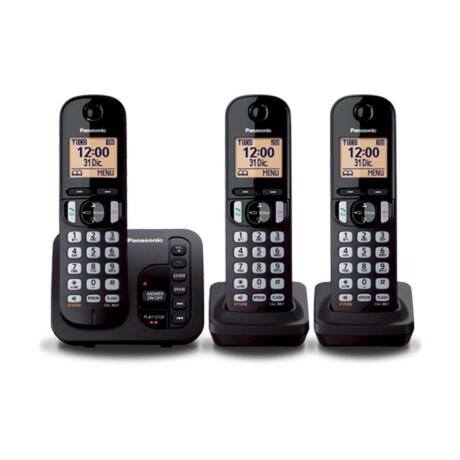 Teléfono Inalámbrico Digital Panasonic X3 Triple Base 001