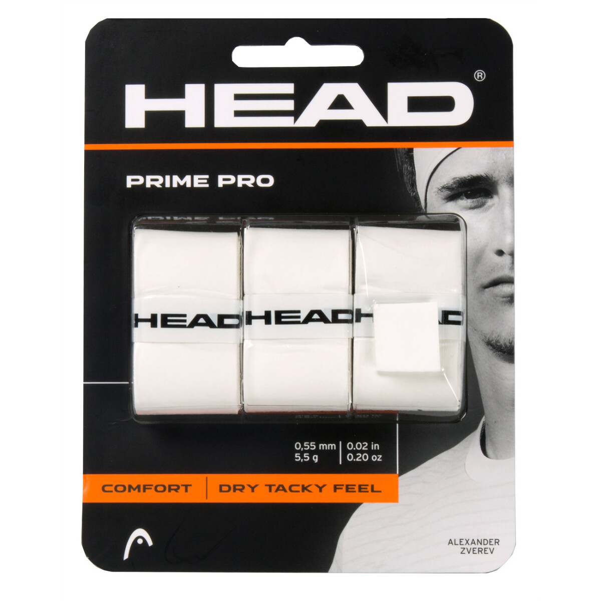 Overgrip Head Prime Pro 3pk 