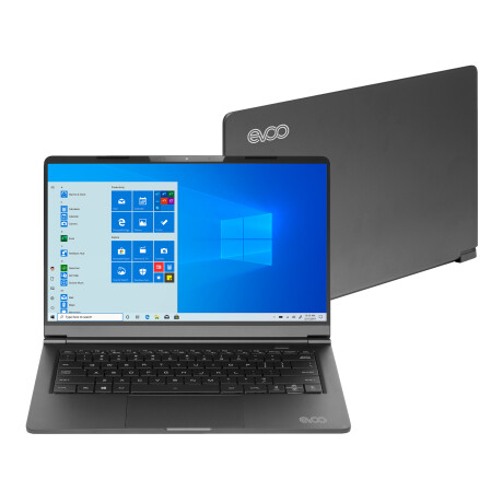 Evoo - Notebook EVC-141-12-BK - 14,1". Amd Ryzen 5 3500U. Radeon Vega 8. Windows. Ram 8GB / Emmc 256 001