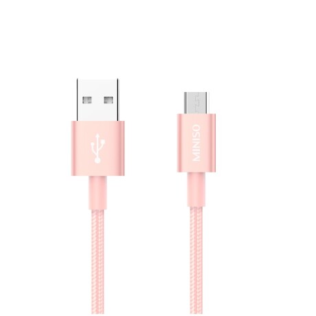Cable de datos micro USB rosa
