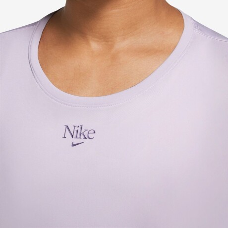 Remera Nike Running Dama One Feme Violeta Color Único