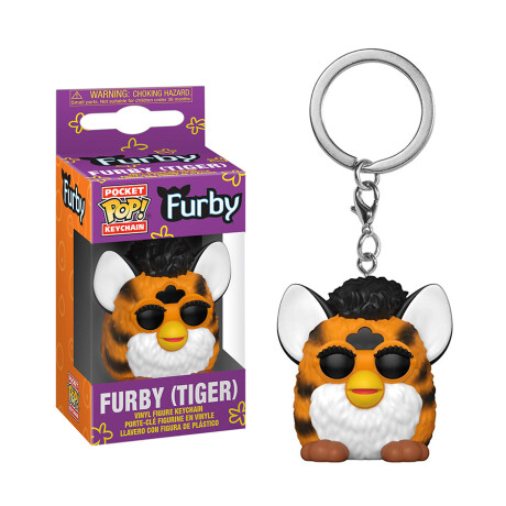 Pocket Pop! Keychain - Toys - Furby (Tiger) Pocket Pop! Keychain - Toys - Furby (Tiger)