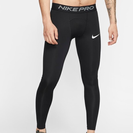 Calza Nike Training Hombre Tght Black/(White) Color Único