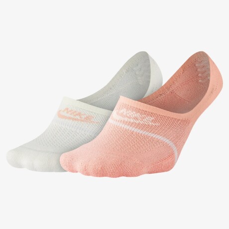 Pak Medias Nike Dama Foot Rosa-Blanca Color Único