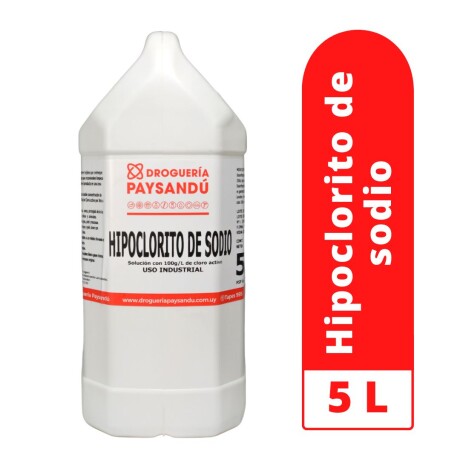 Hipoclorito de Sodio 5 L