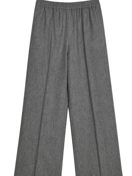 Cashmere blended banding pants GRIS