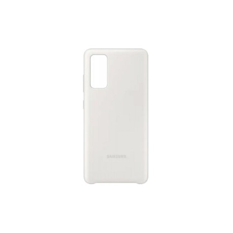Silicona original para Samsung S20 FE blanca V01