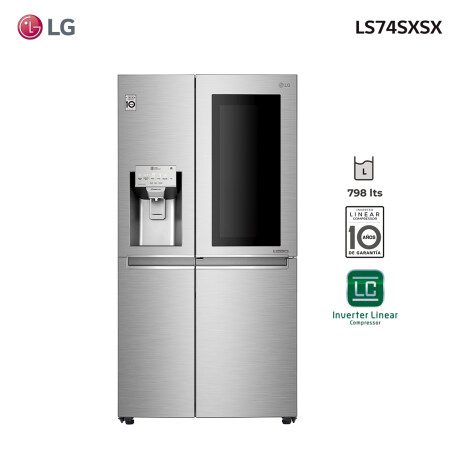 Refrigerador inverter 798L InstaView LS74SXSX LG Refrigerador inverter 798L InstaView LS74SXSX LG