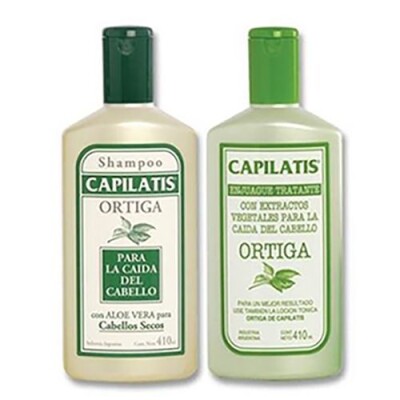 Shampoo Capilatis Ortiga Cabello Seco 410 Ml. + Acondicionador Shampoo Capilatis Ortiga Cabello Seco 410 Ml. + Acondicionador