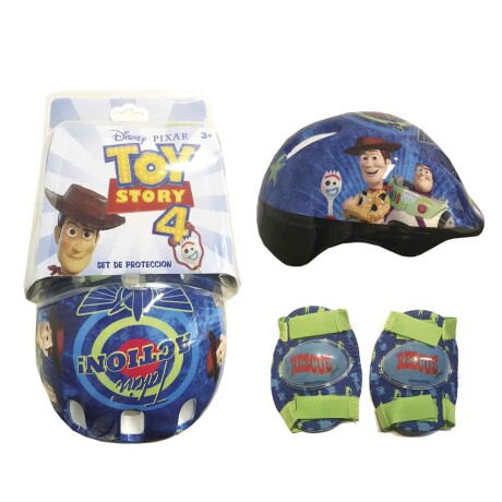 Set de proteccion infantil toy story casco y rodilleras 001