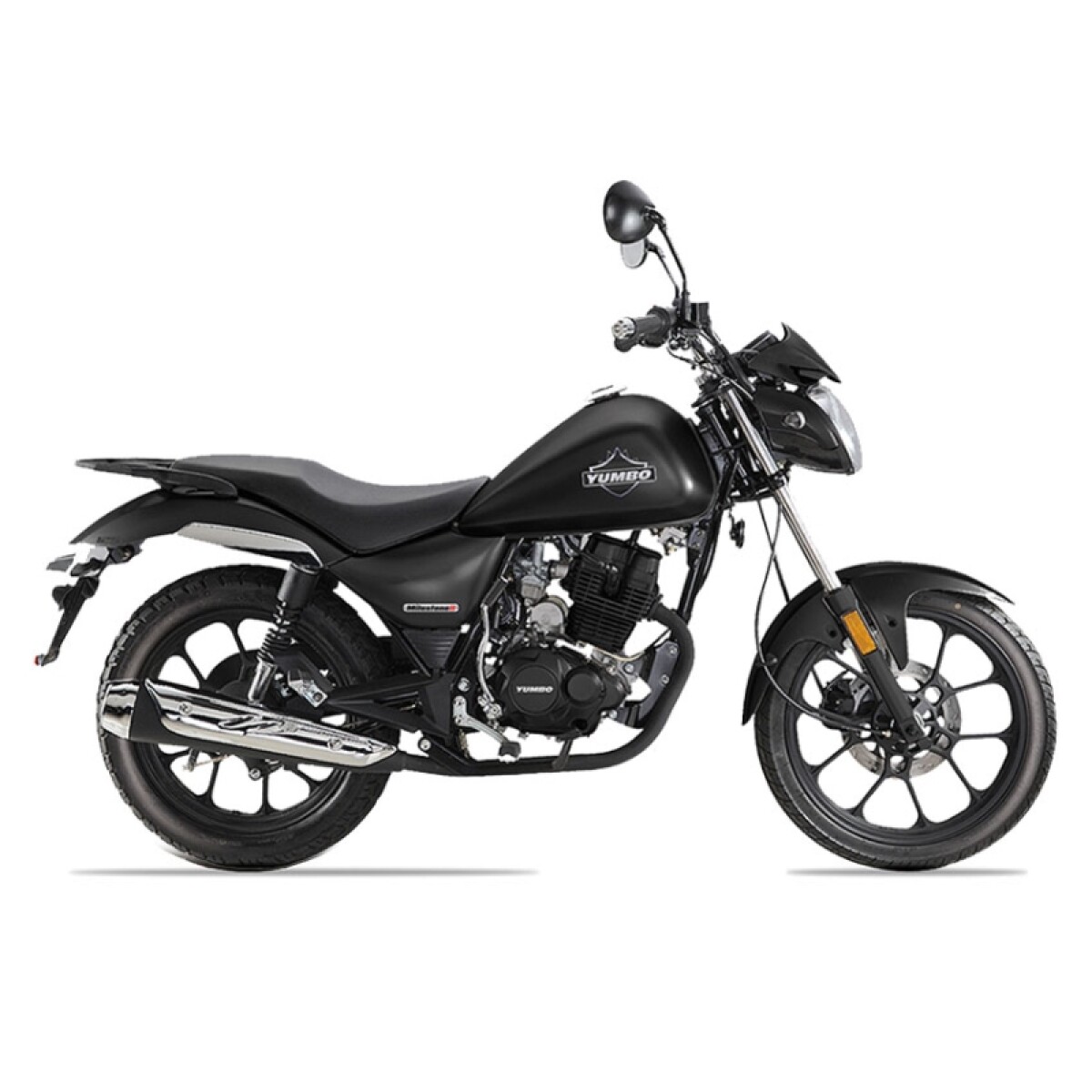 Moto Yumbo Custom Milestone Ii 125cc. - Negro 