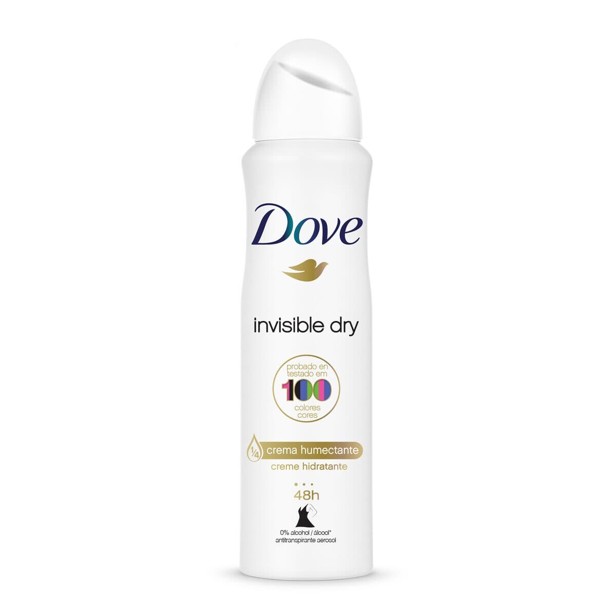 Desodorante Dove Aerosol Invisible - Dry 150 ML 