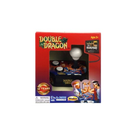 Consola con juego Double Dragon V01