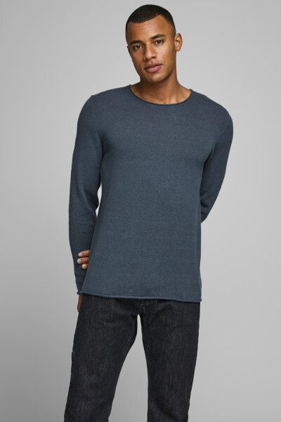 Sweater de punto Dark Dusty Blue