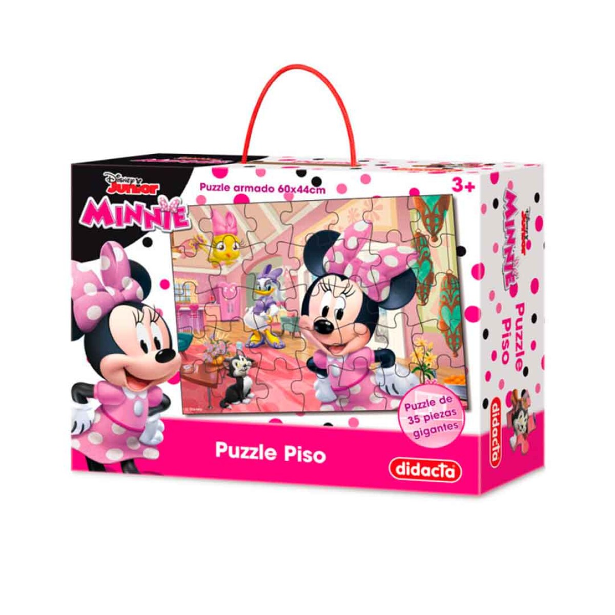 Puzzle Piso Minnie Mouse Didacta 35 piezas - 001 