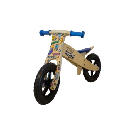 Bicicleta Bicicleta De Madera Chivita ( Balance ) Azul