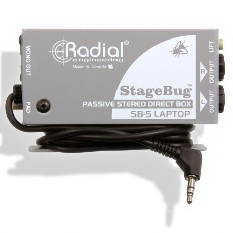 Caja Directa Radial Stagebug Sb5 Pasiva Laptop Caja Directa Radial Stagebug Sb5 Pasiva Laptop