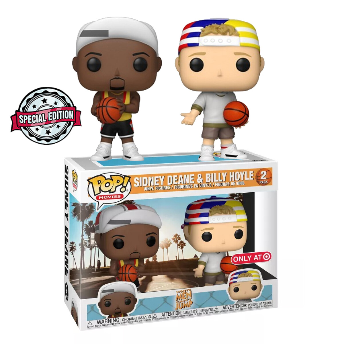 Billy & Sidney · White Men Can't Jump [Exclusivo] - 2 Pack 