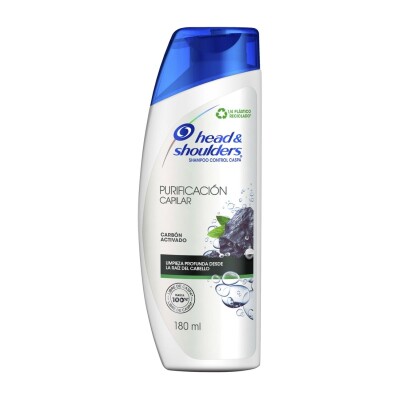 Shampoo Head & Shoulders Anticaspa Purificación Capilar 180 ML