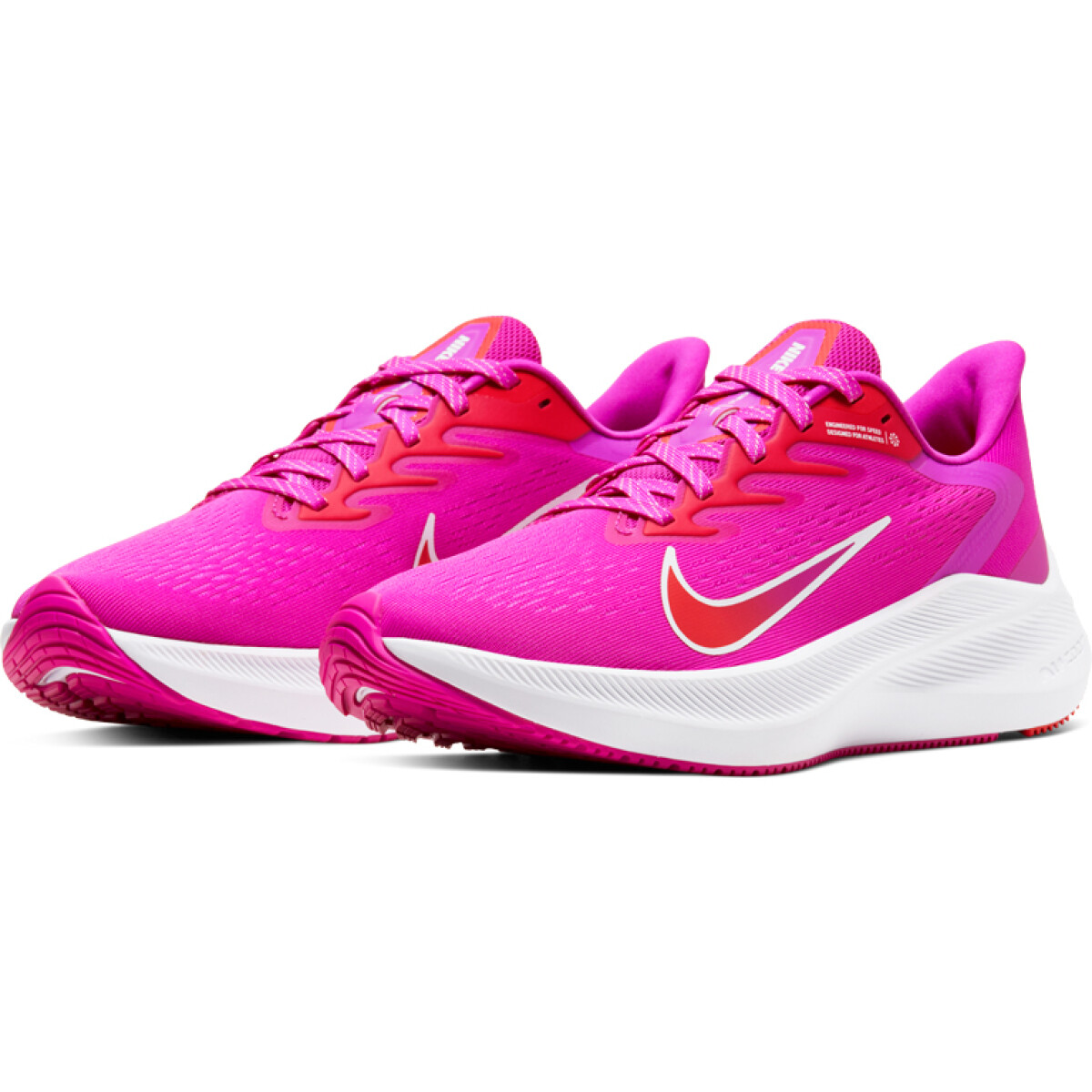 Champion Nike Running dama Zoom Winflo 7 FIRE PINK/SMMT WHITE-EMBR - Color Único 