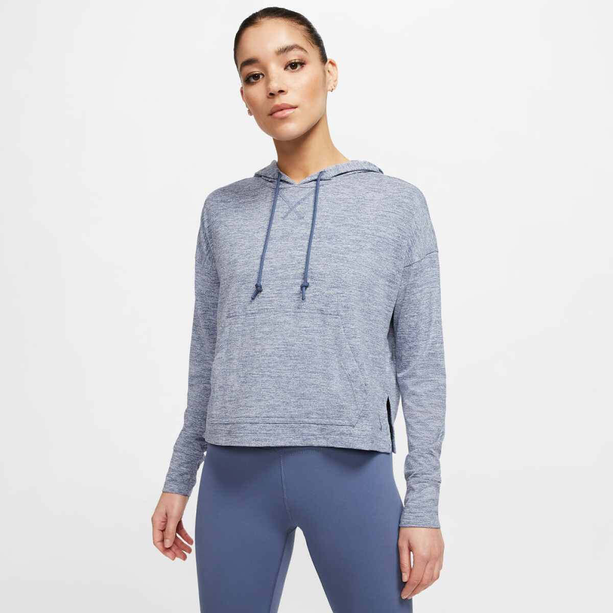 Buzo Nike Yoga Jersey Crop Hoodie 